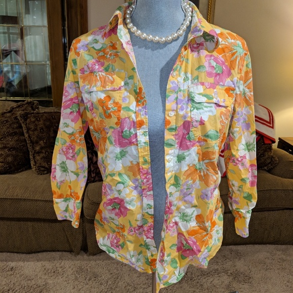 Floral Button-Up - Picture 2 of 3
